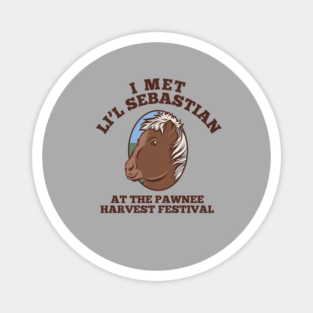I met Li'l Sebastian Parks and Recreation Magnet by stayfrostybro